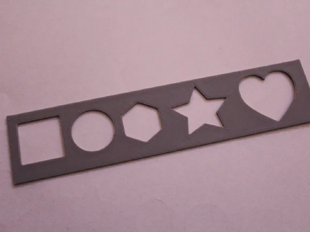 stencil book mark