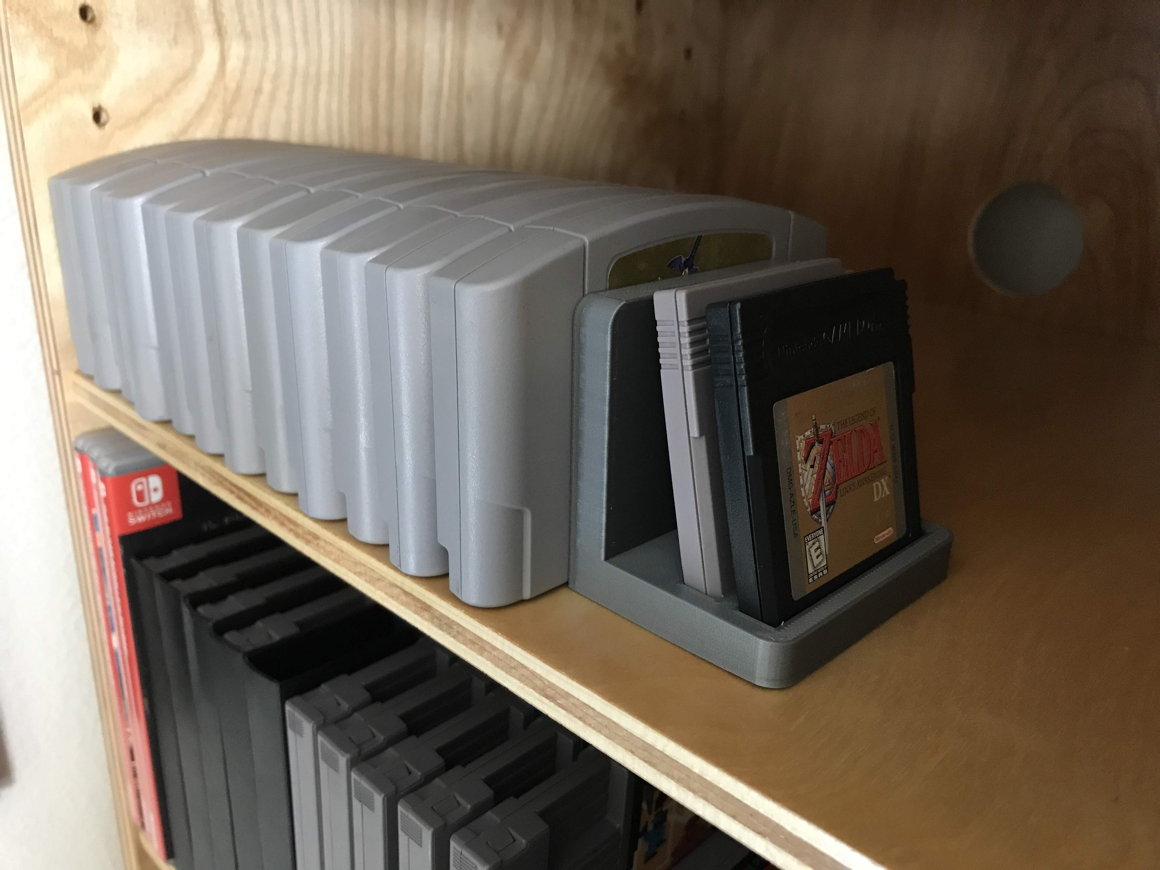 Gameboy Cartridge Holder by PotatoFi Download free STL model
