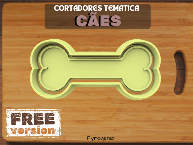 Dog Bone Cookie Cutter