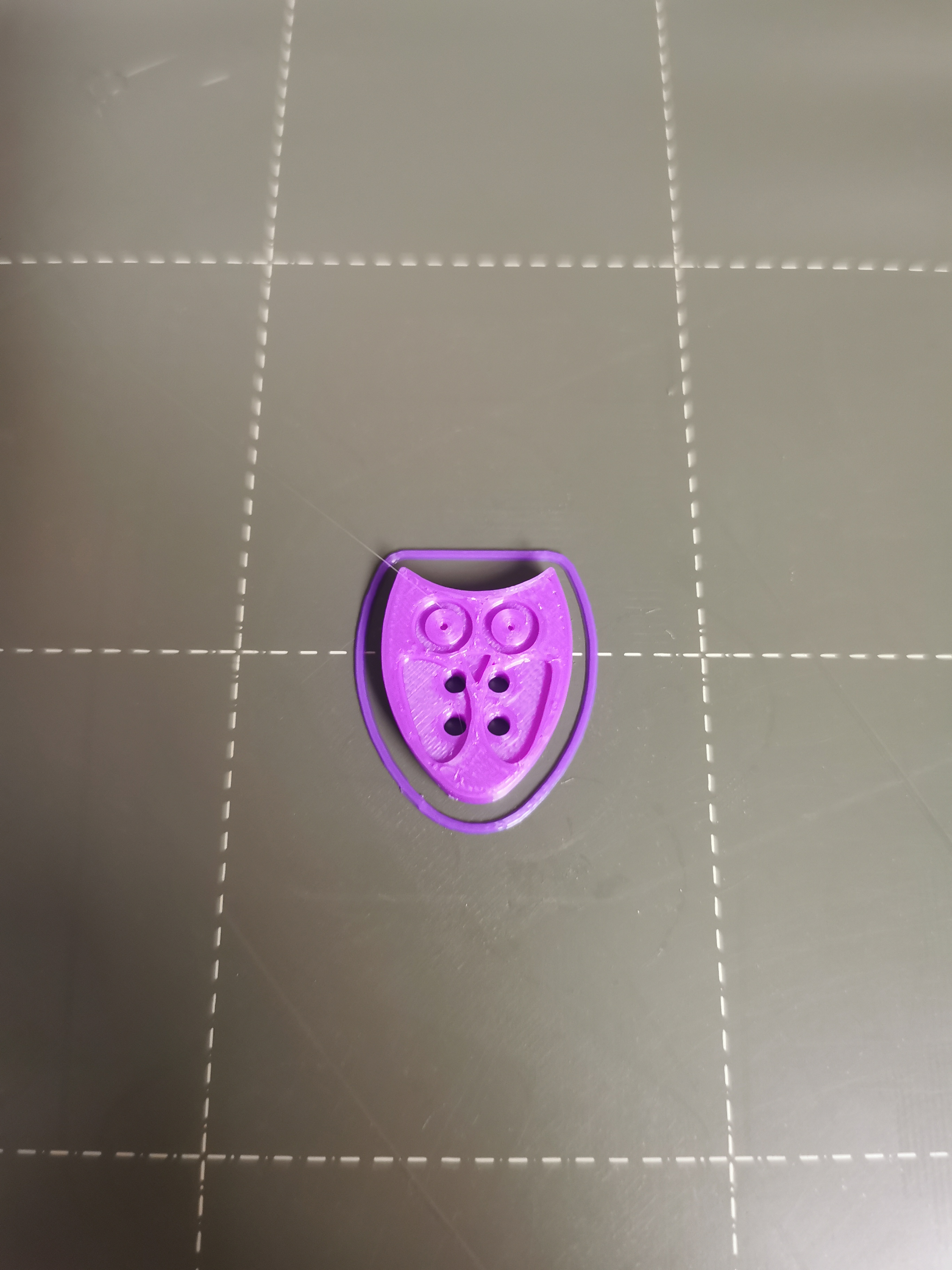 Miniatura 2 do modelo 3D Clothes Buttons Owl