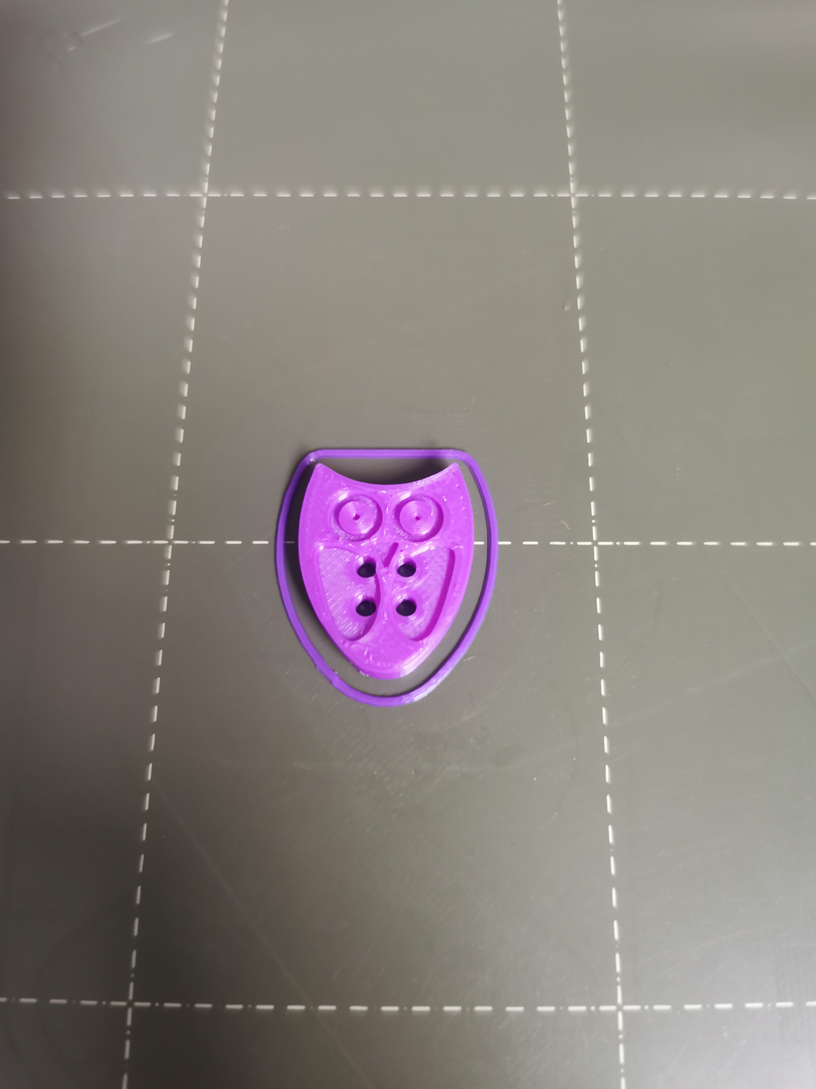 Miniatura 4 do modelo 3D Clothes Buttons Owl