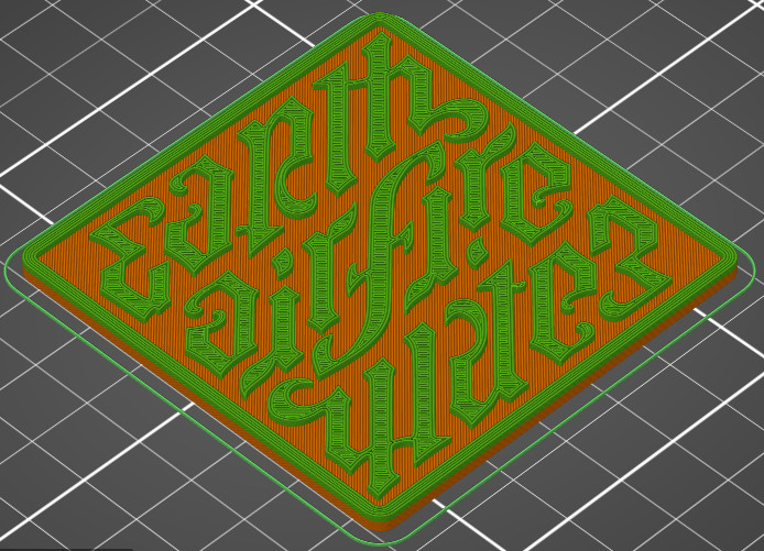 Elements Ambigram