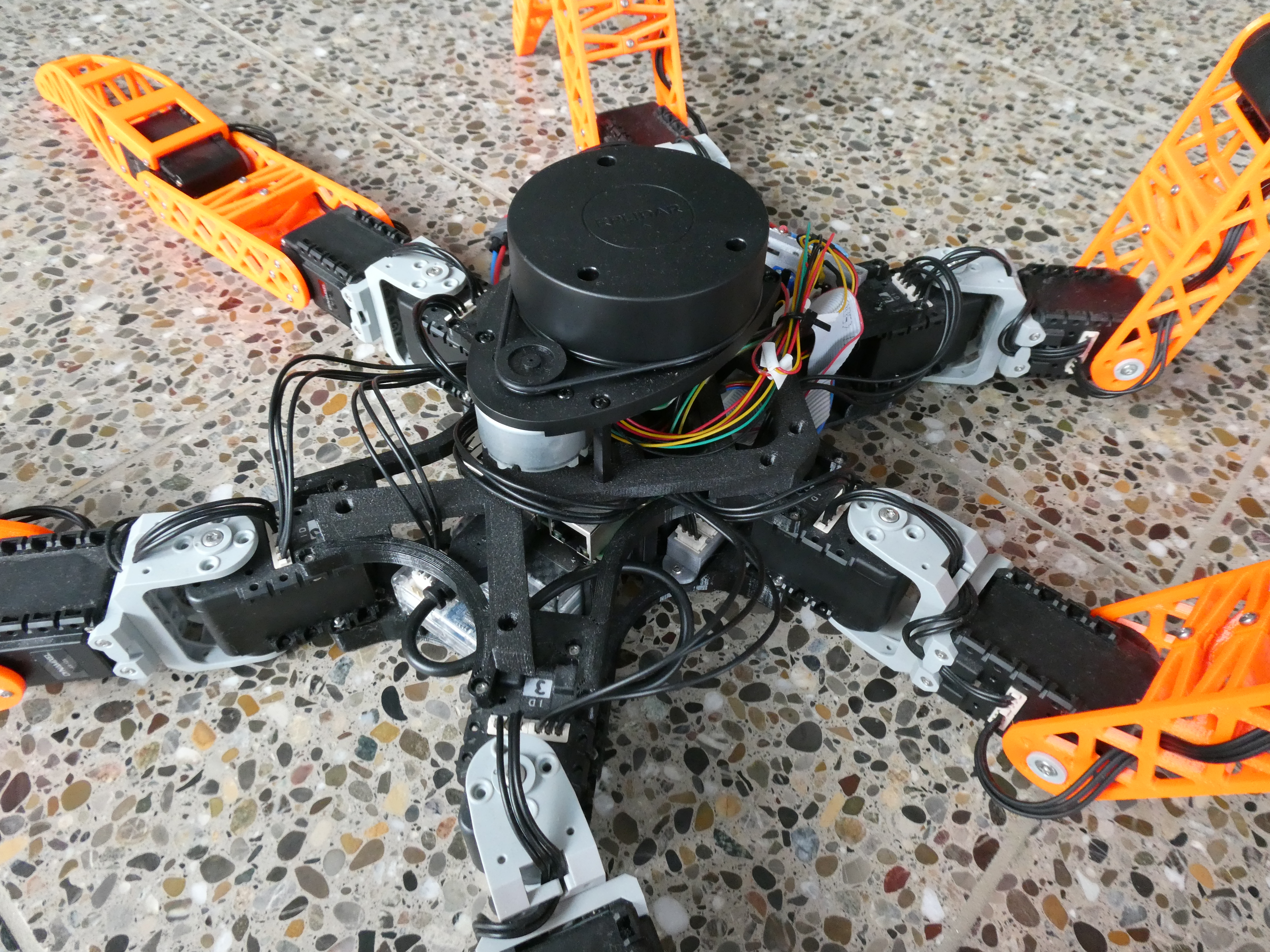 Projekt Leptan: Lepta v1.0 RPLidar A1M8 mount