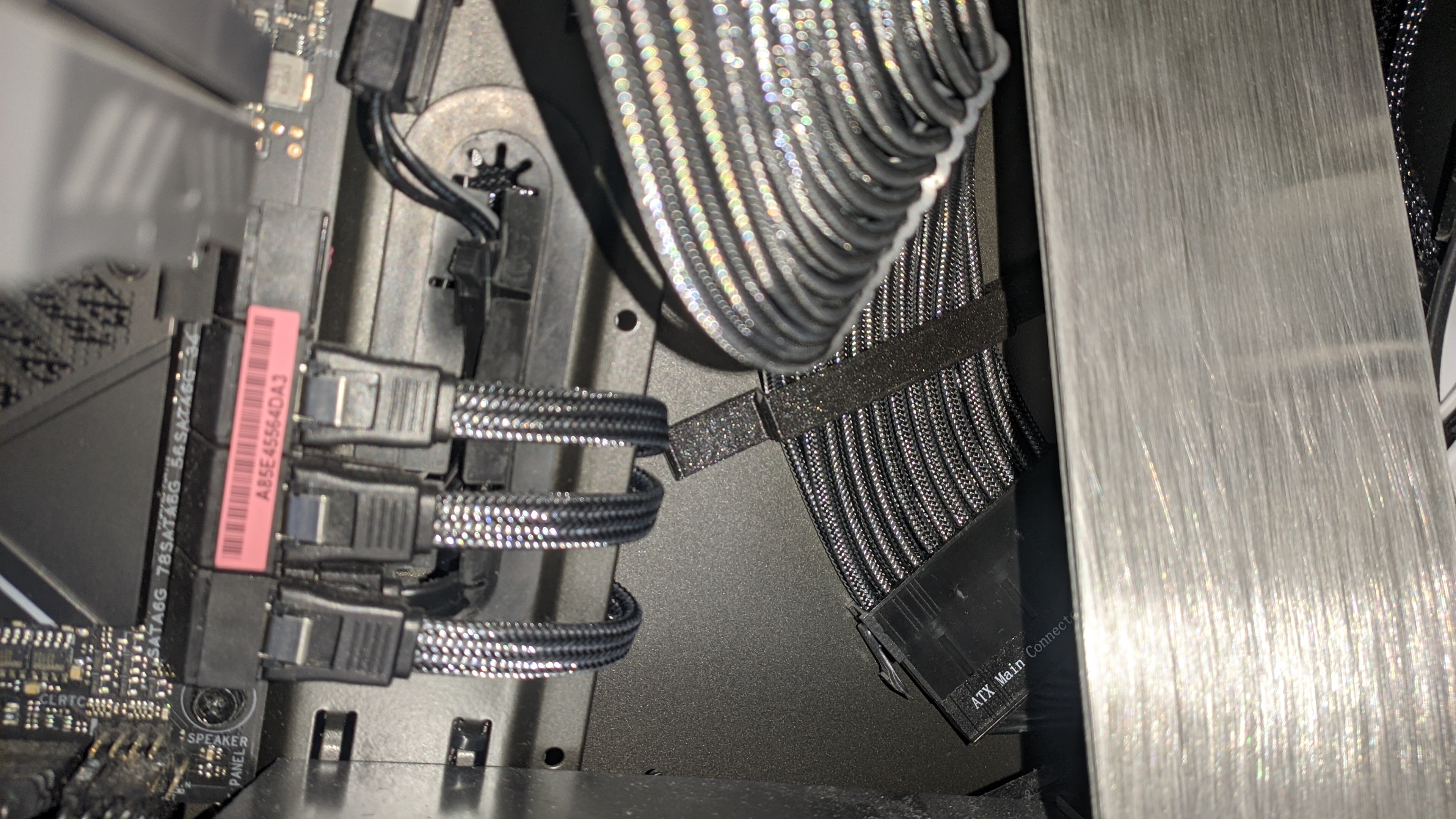 ATX cable holder