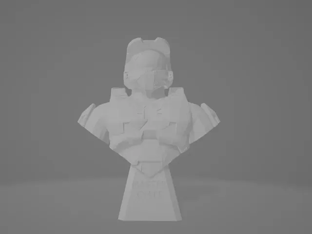 Halo Master Chief Bust