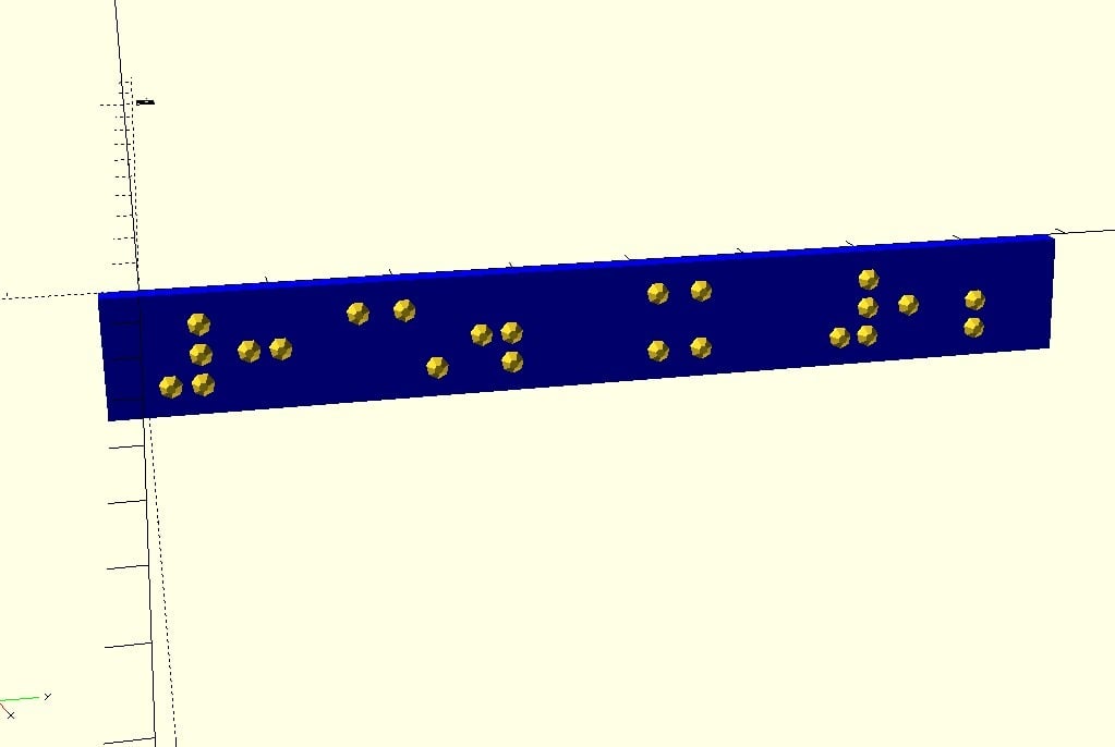Braille font module EXPANDED - Nemeth