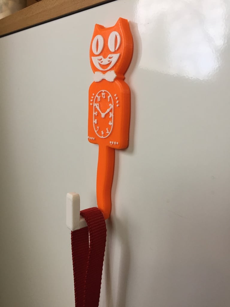 Miniatura 2 do modelo 3D Kit Cat Clock Hook