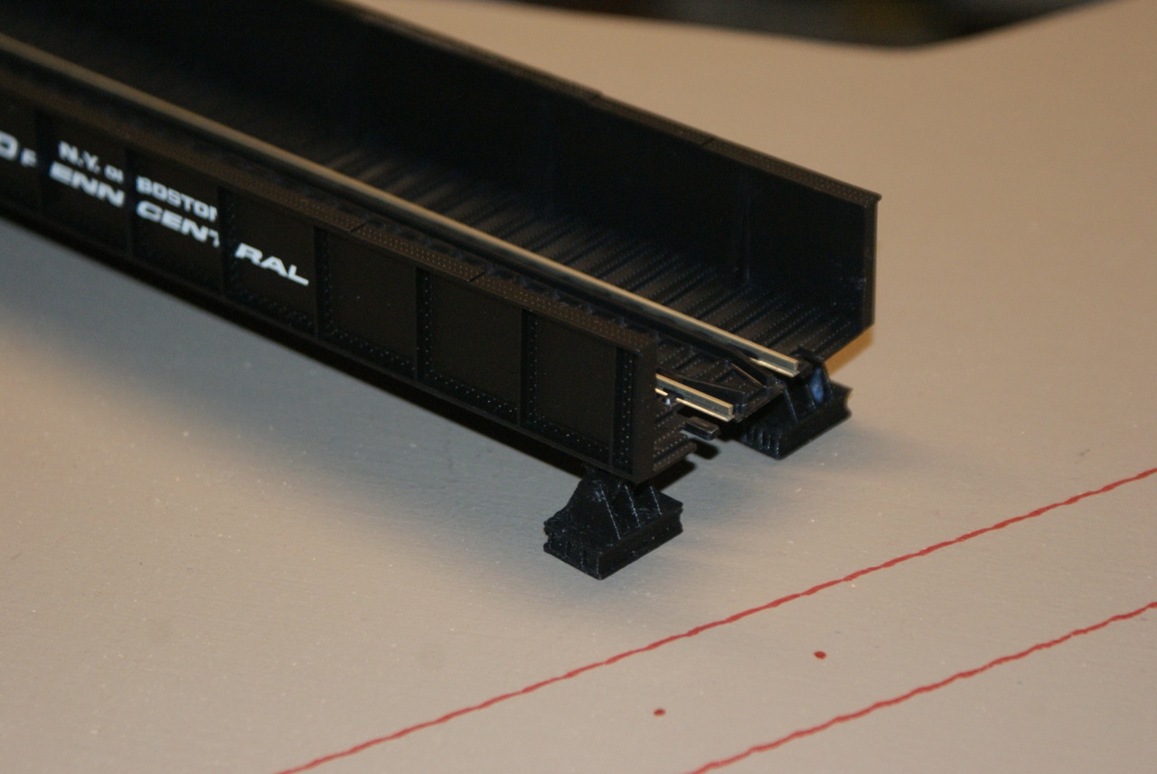 HO Scale Bridge Shoe (Pedestal) by BK Hobby Download free STL model