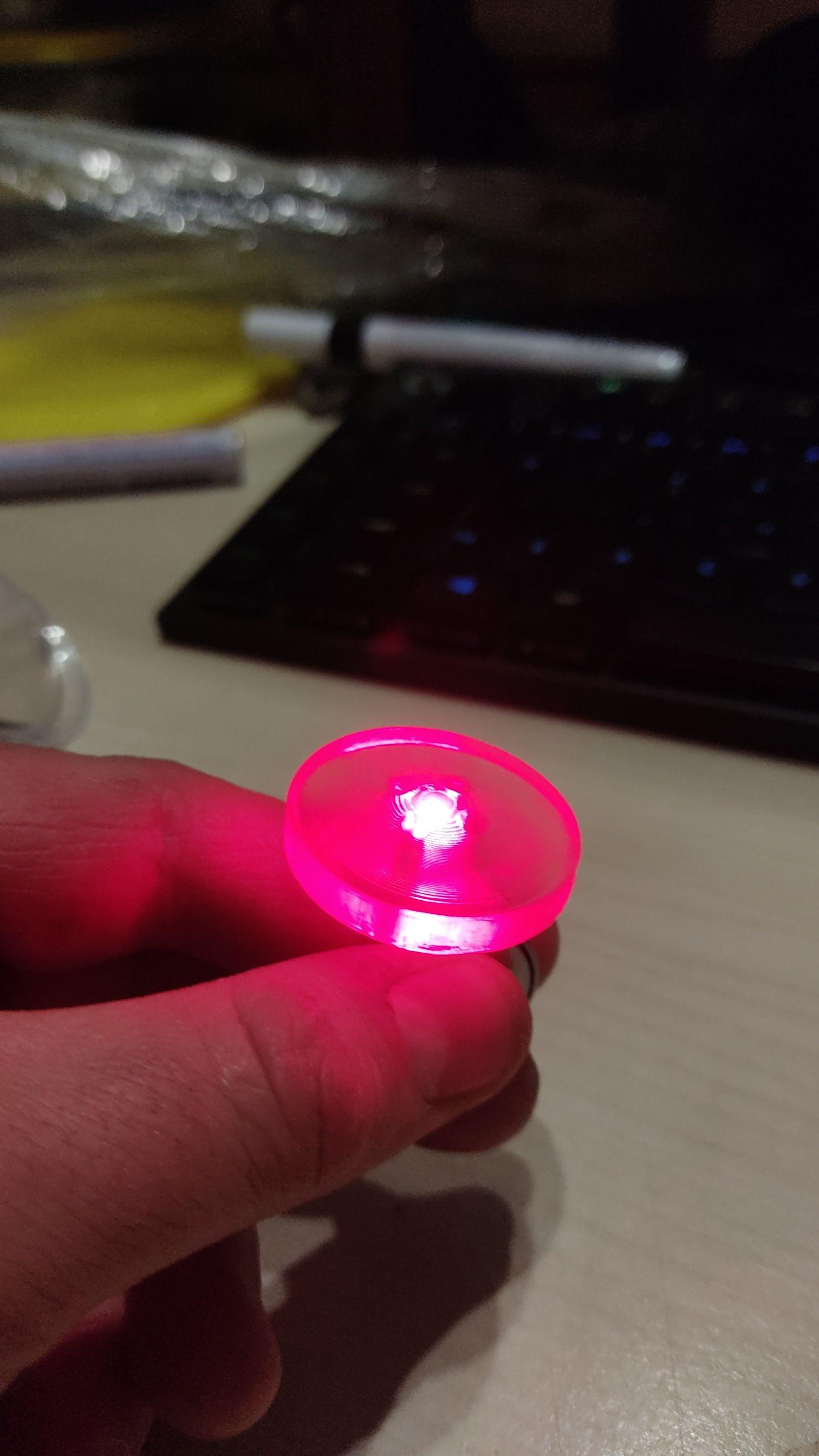 Miniatura 5 do modelo 3D Led coat Button