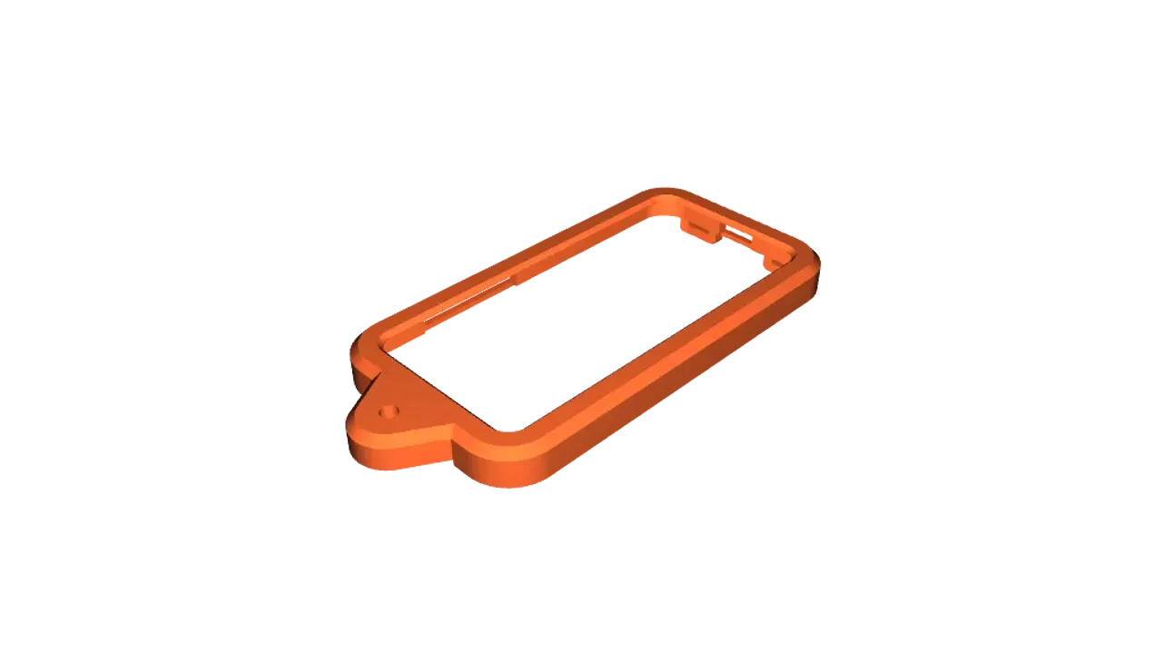 Cell phone mount for motorbike by Legufix, Download free STL model