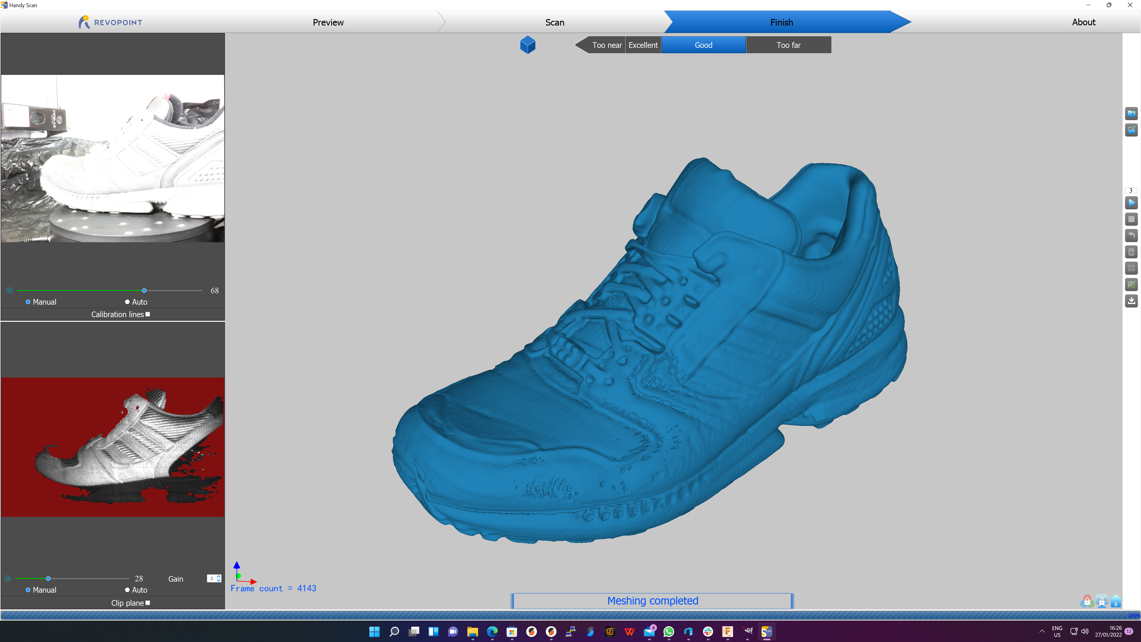 Adidas ZX8000 LEGO Torsion 3D Scan by De3DPrintman | Download free 