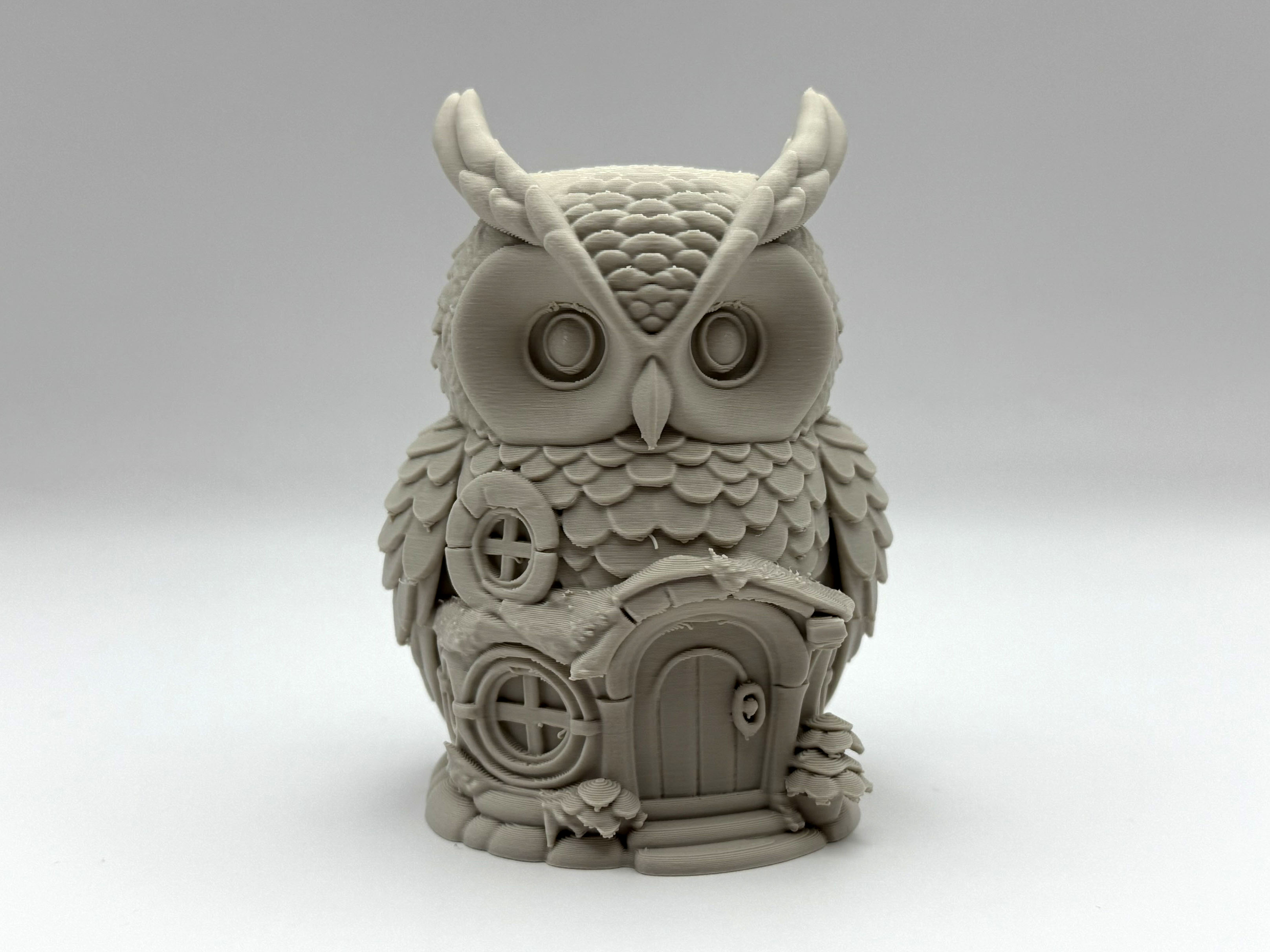 Owl Fairy House