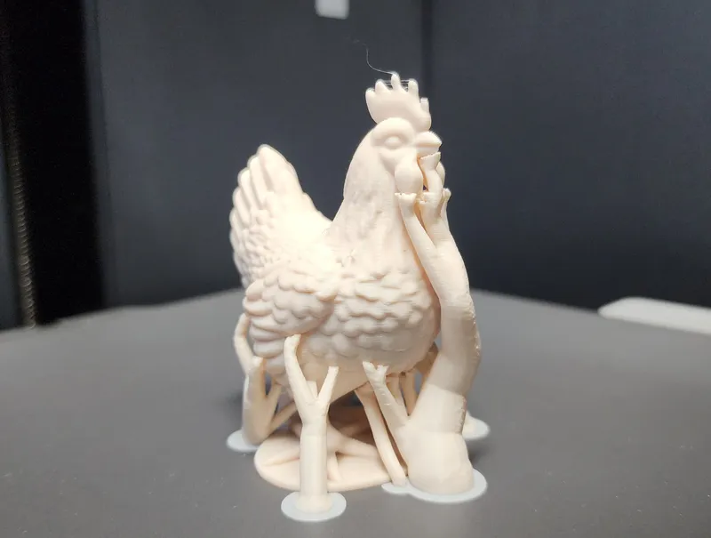 Chicken Miniature #2 by Triple G Workshop | Download free STL model ...