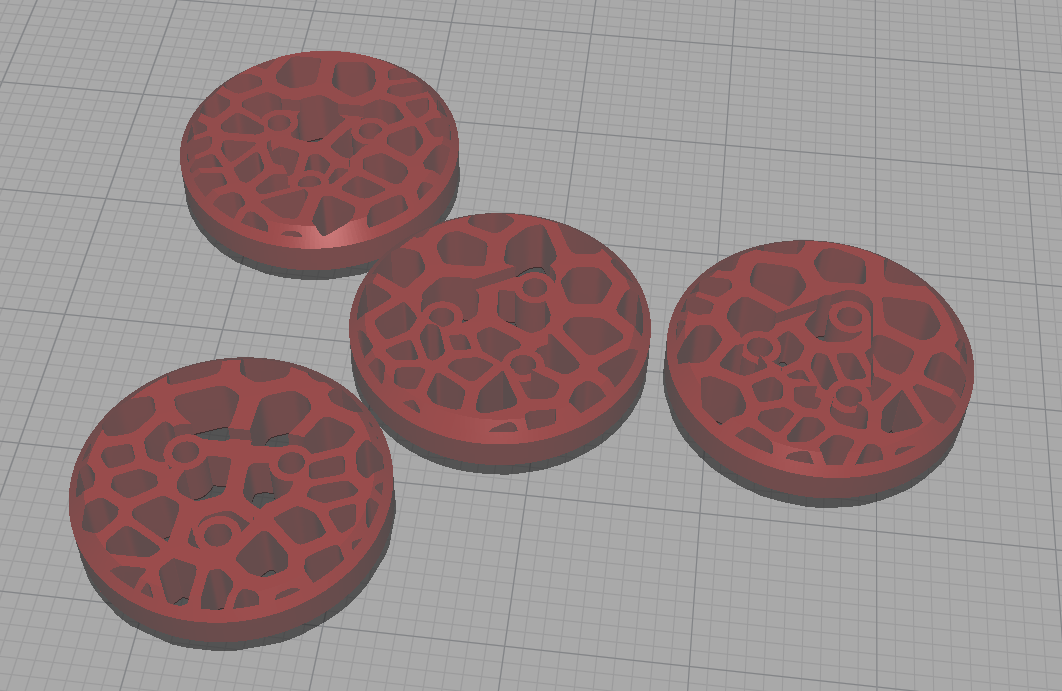 Voronoi Buttons