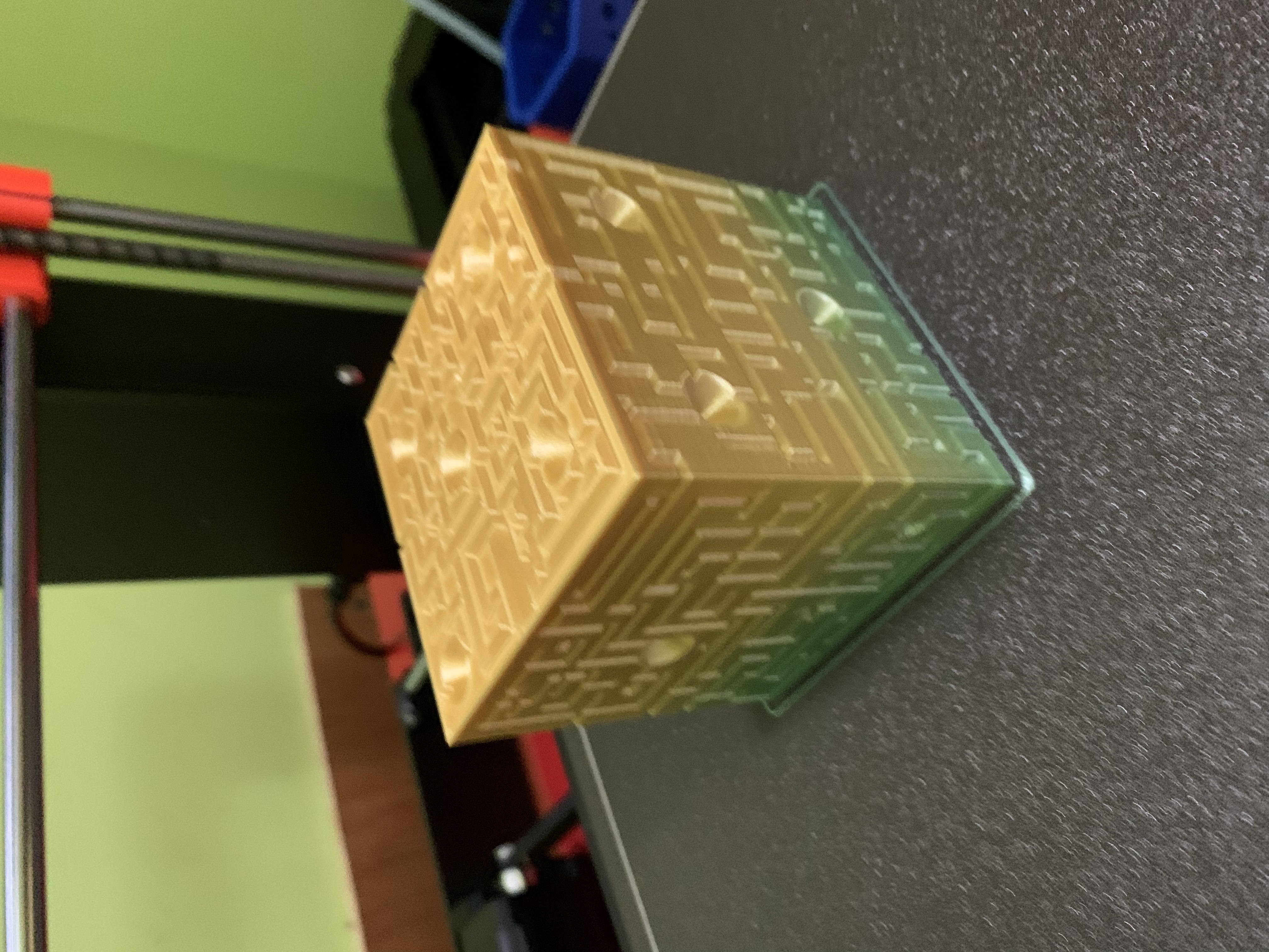 Miniatura 2 do modelo 3D Maze Puzzle Cube
