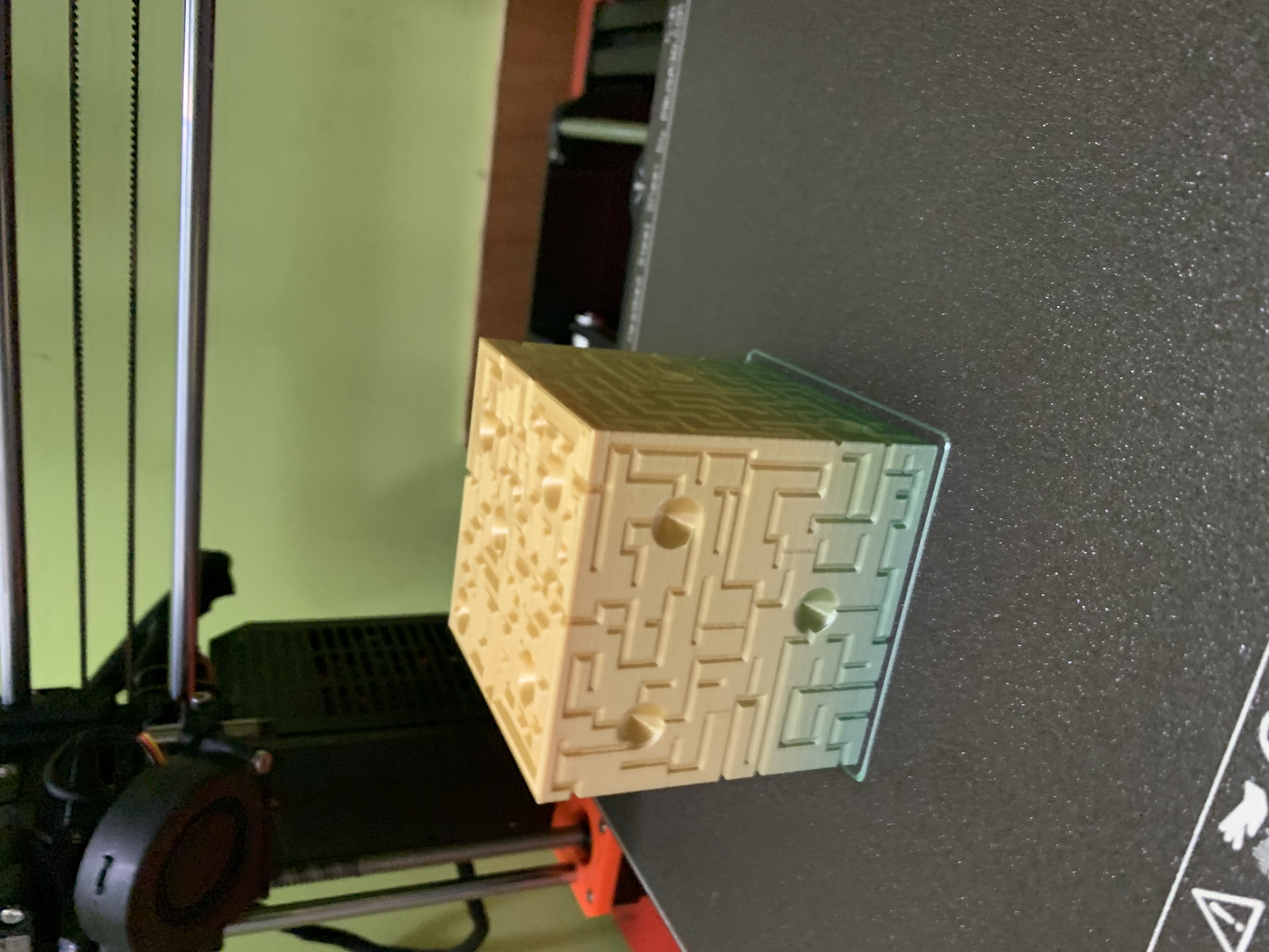 Miniatura 11 do modelo 3D Maze Puzzle Cube