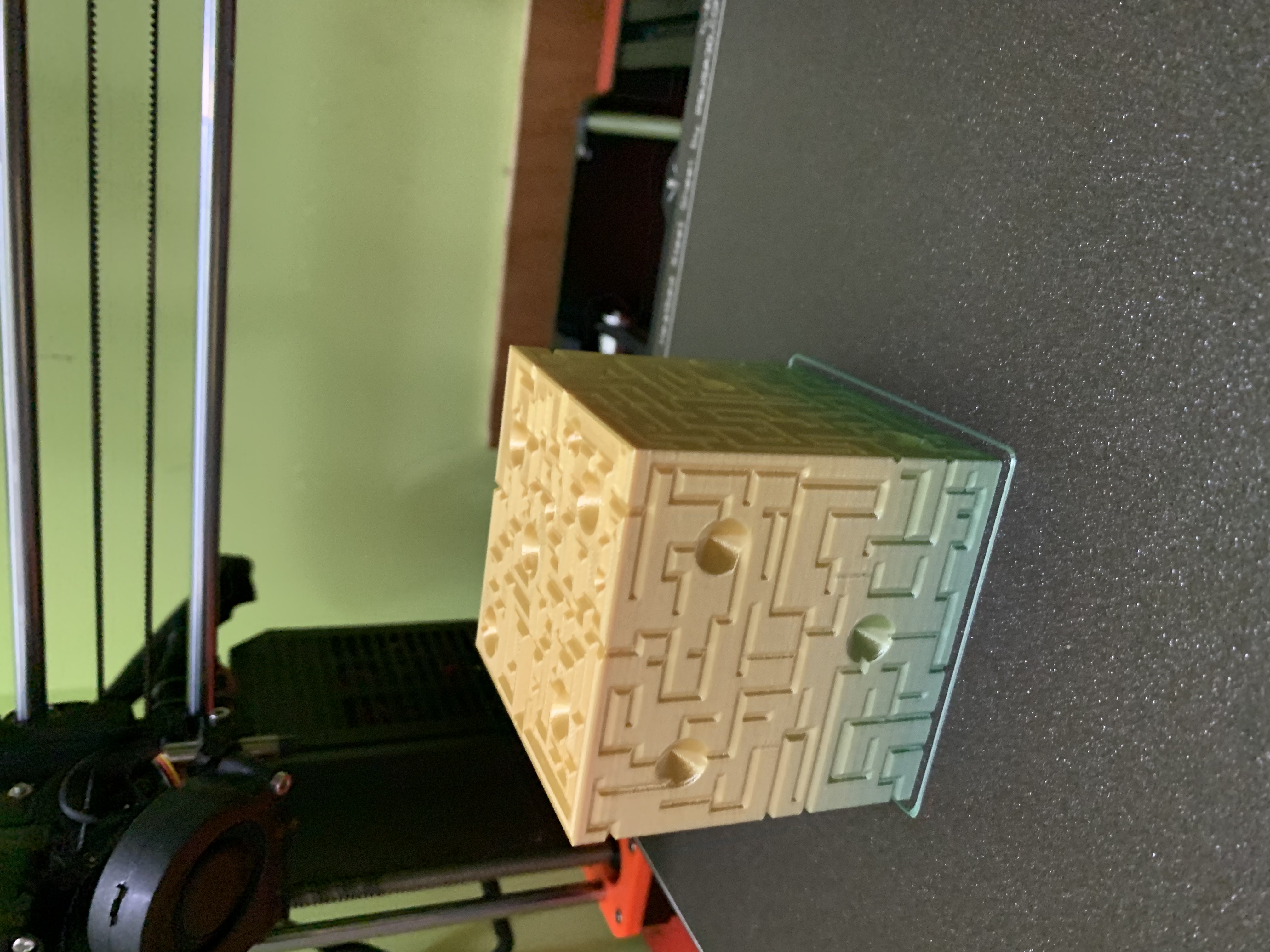 Miniatura 10 do modelo 3D Maze Puzzle Cube