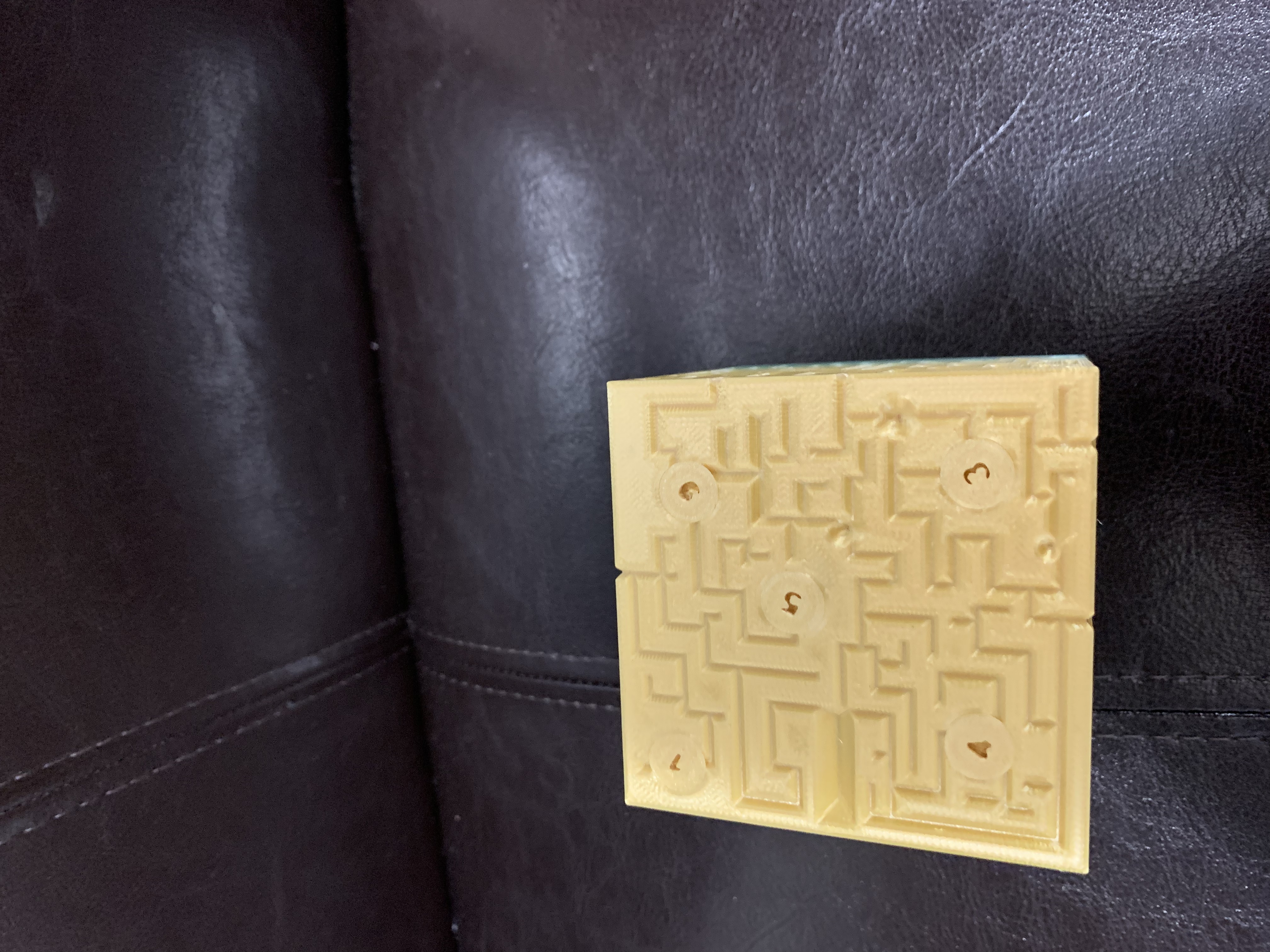 Miniatura 7 do modelo 3D Maze Puzzle Cube