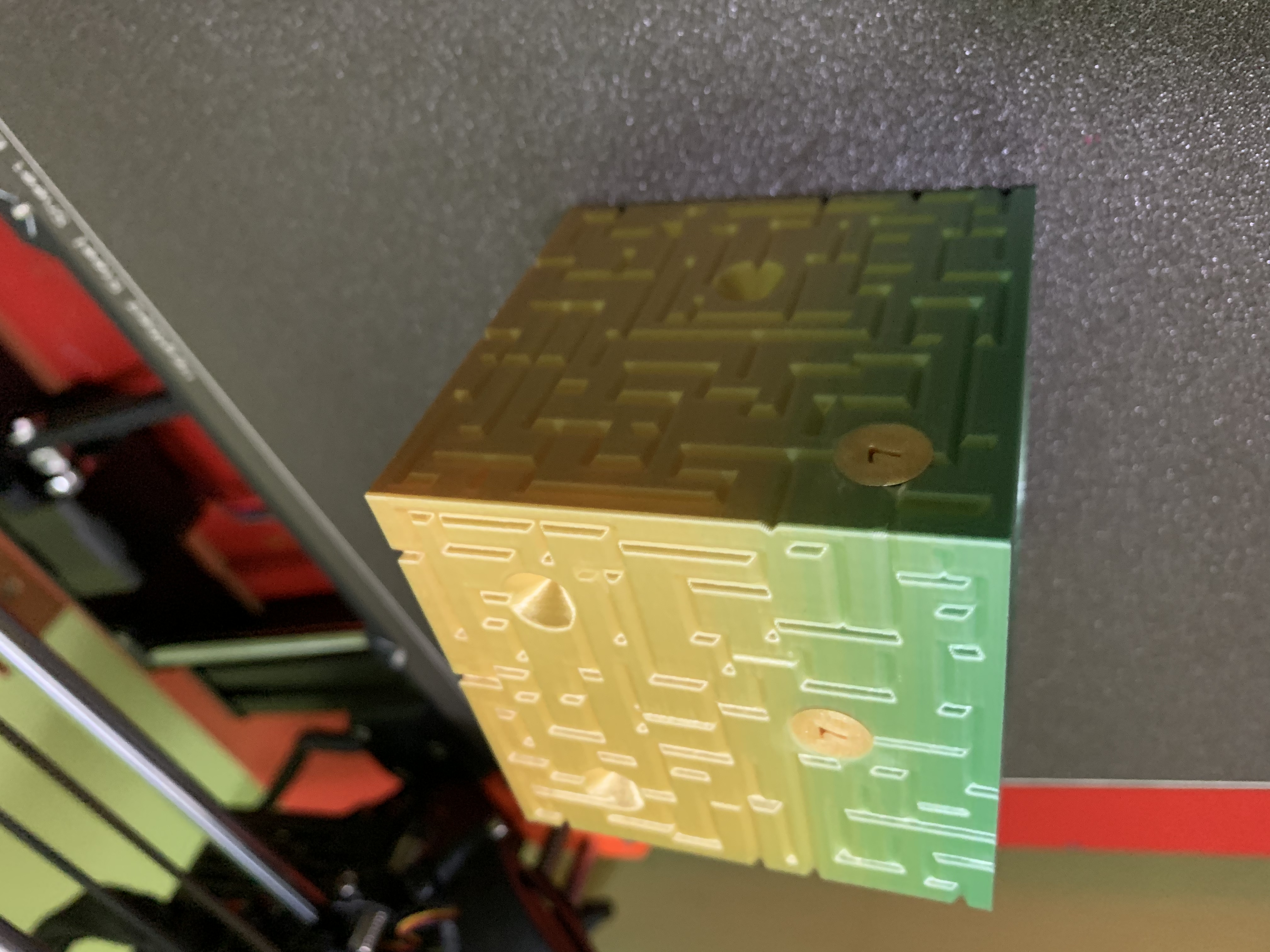 Miniatura 8 do modelo 3D Maze Puzzle Cube