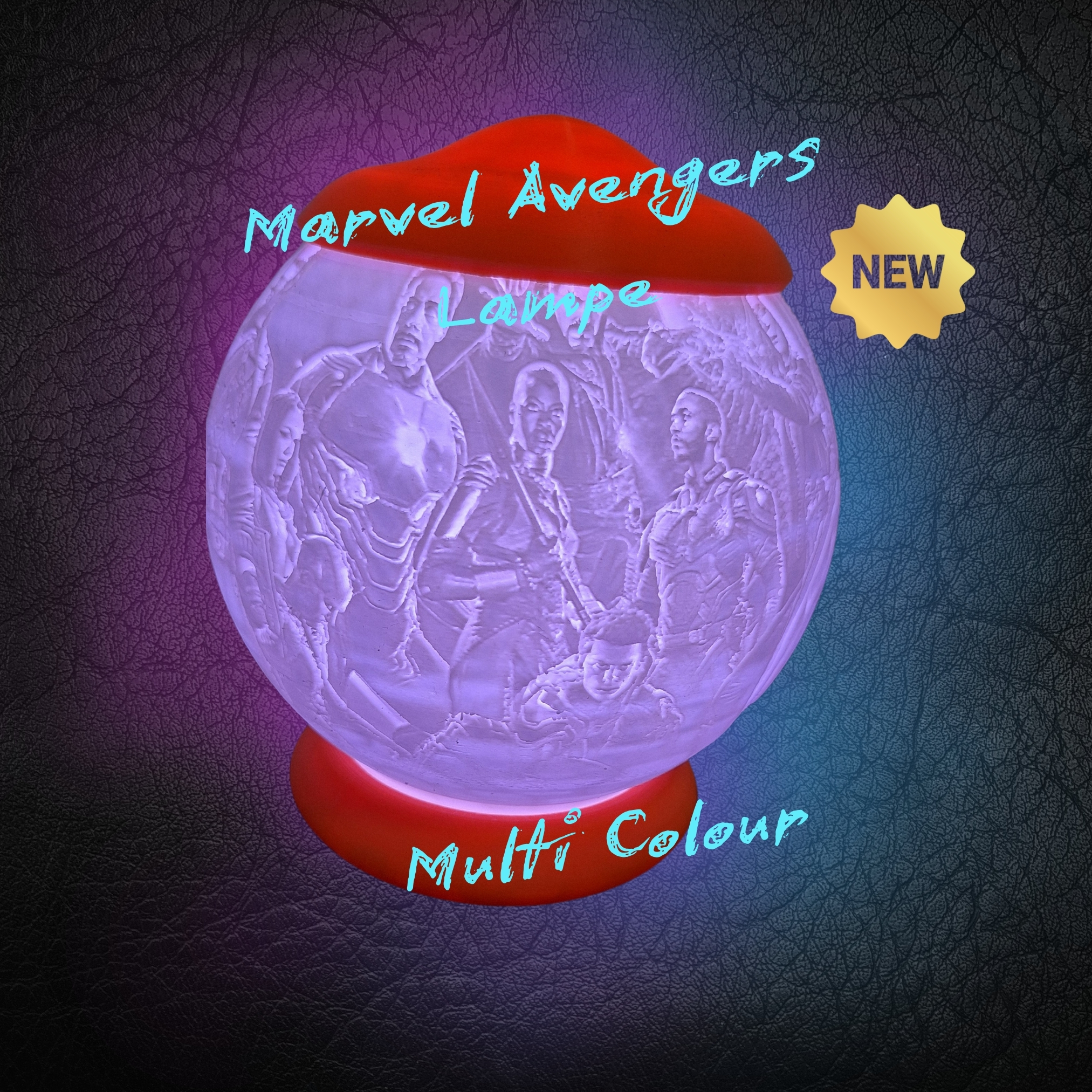 Marvel Avengers Lampe |Lithophanie|Lampenkit001