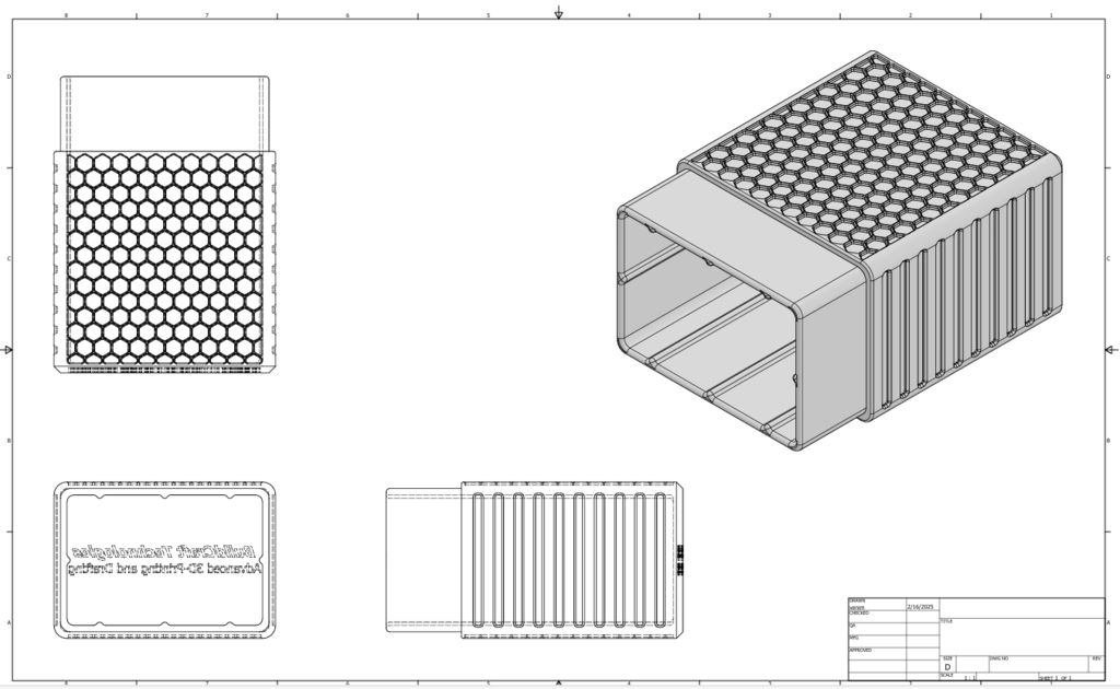 Miniatura 3 do modelo 3D Hex Pattern Tactical Container