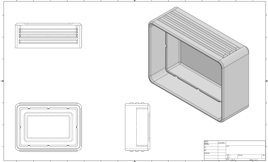 Miniatura 4 do modelo 3D Hex Pattern Tactical Container