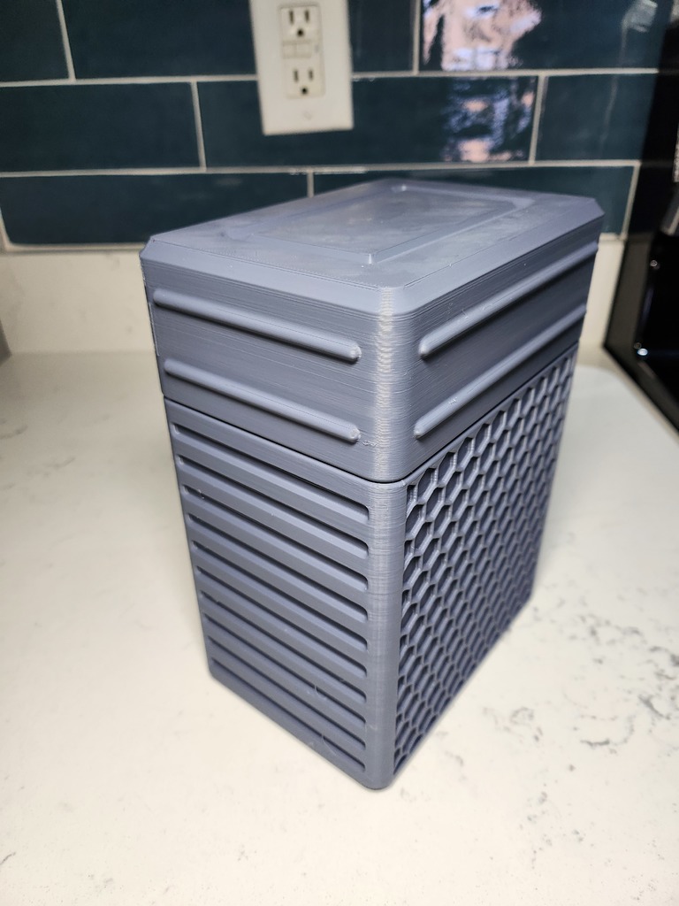 Miniatura 9 do modelo 3D Hex Pattern Tactical Container