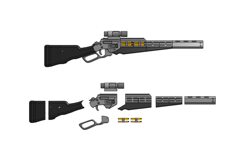 R-6 Deadeye rifle helldivers II