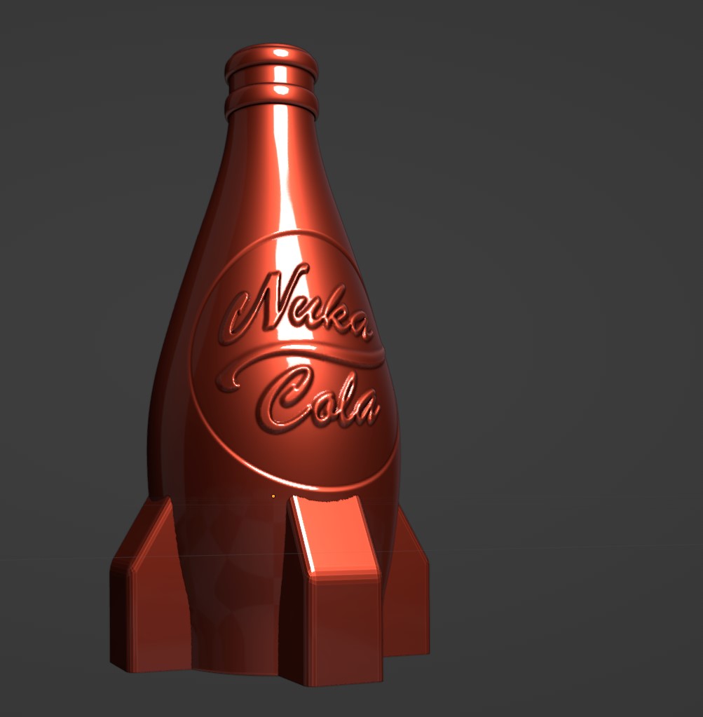 Nuka Cola Bottle Cap von ippe, Kostenloses STL-Modell herunterladen