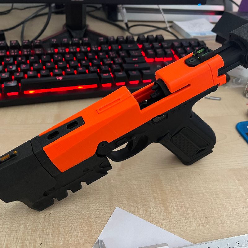 Cyberpunk Lexington Airsoft AAP01 by Bount313 | Download free STL
