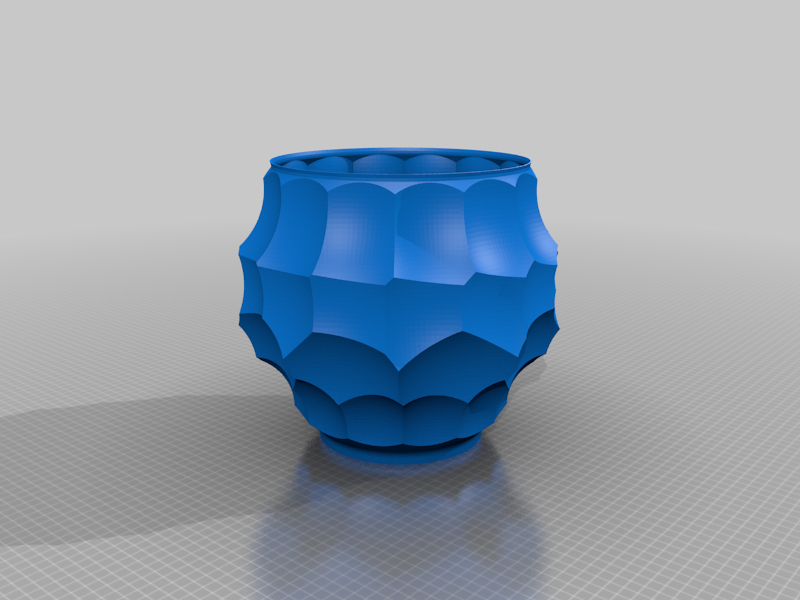 round voronoi lampshade
