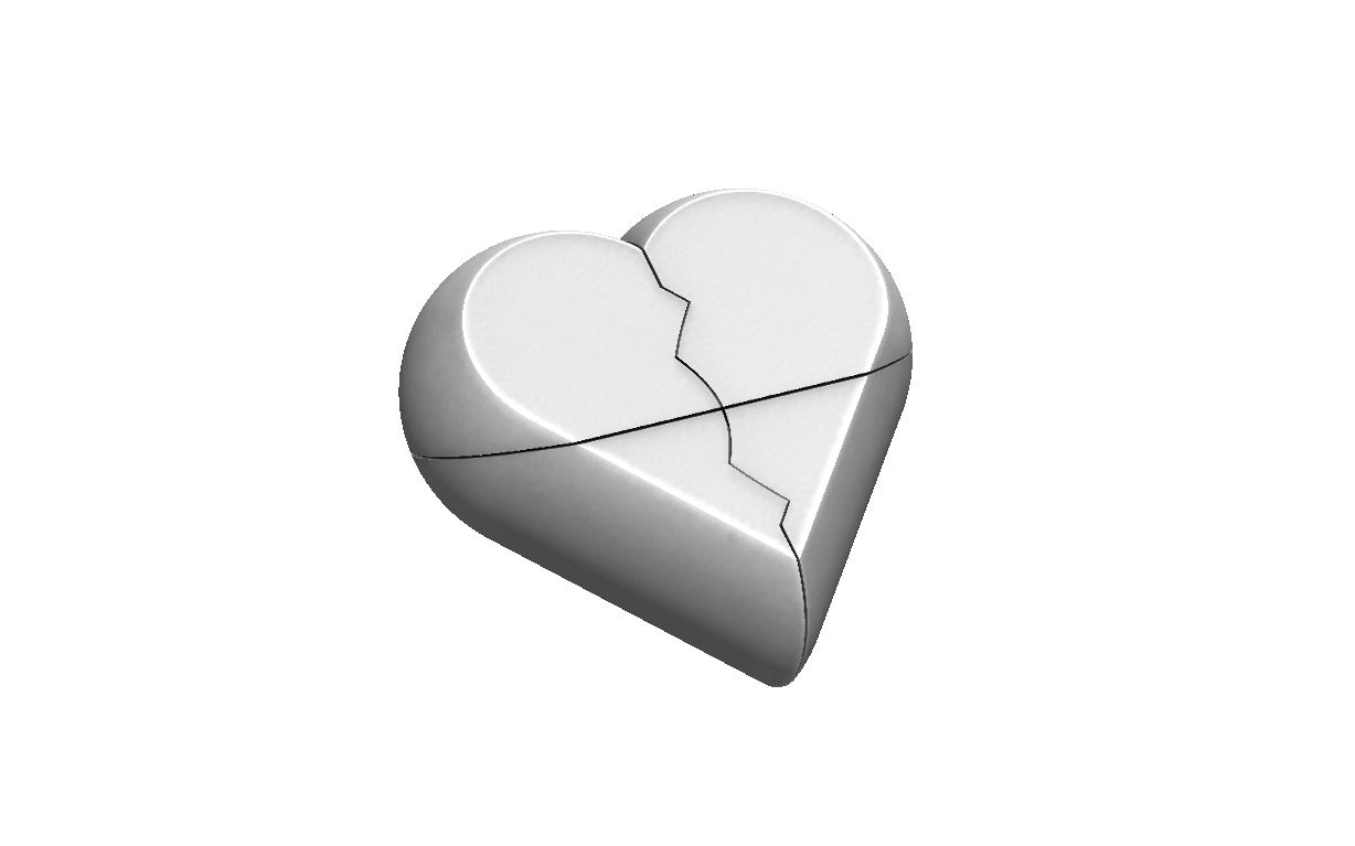 Secret heart box