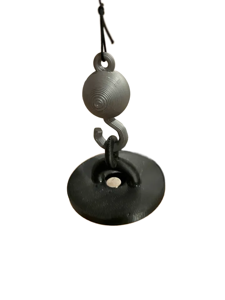 Crane hook and magnet by skibe, Download free STL model