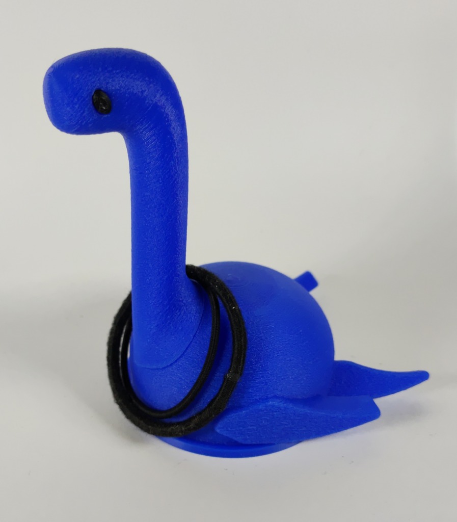 Hair-Tie-O-Saur - Nessie Edition