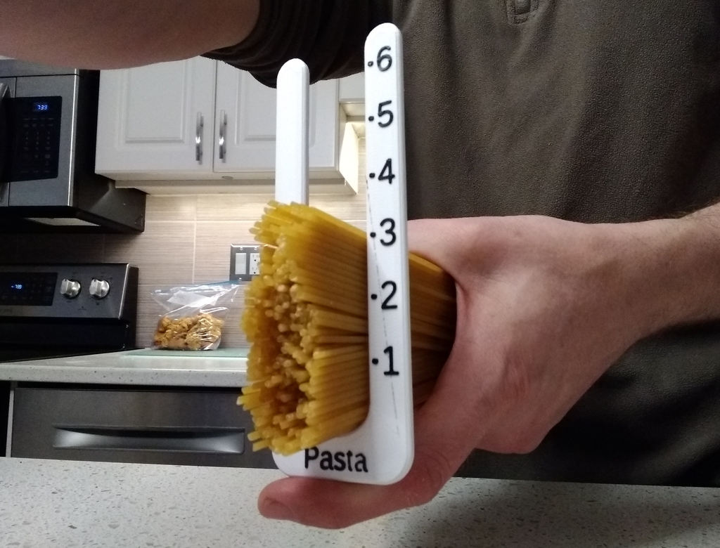 Yet Another Pasta Measurer