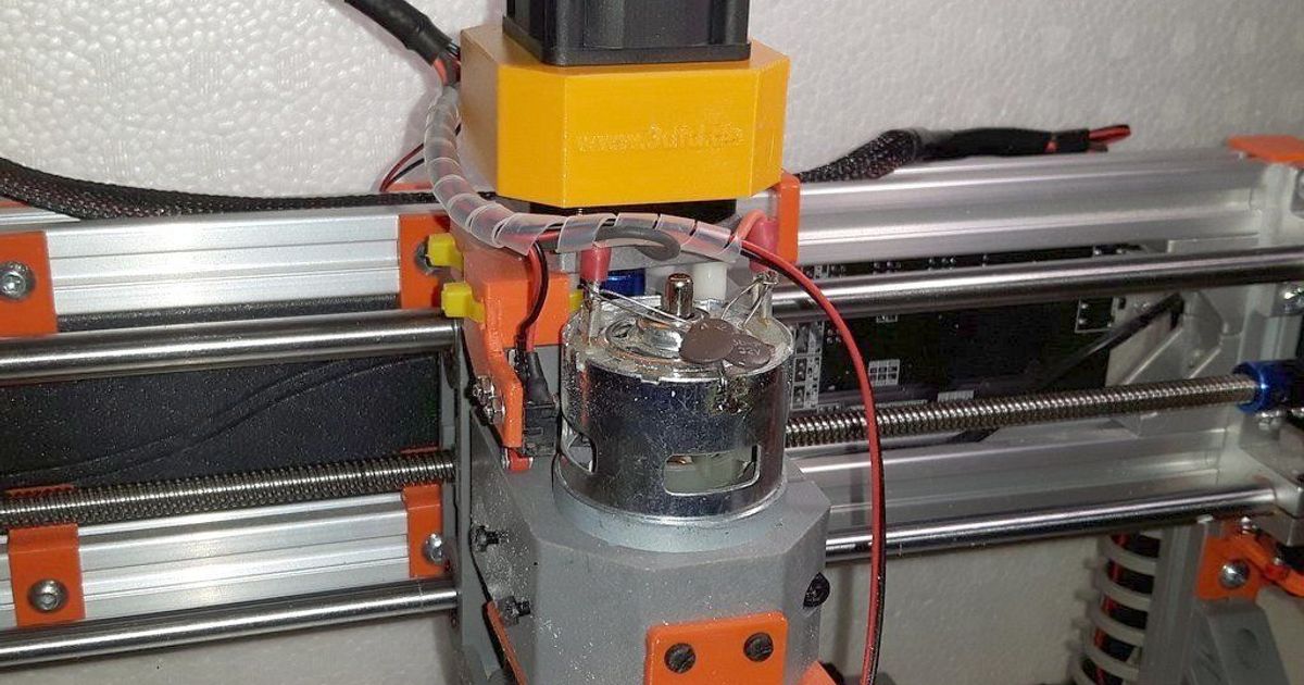 NEMA 17 Stepper Motor cooling 40mm Fan by 3DMuc Download free STL