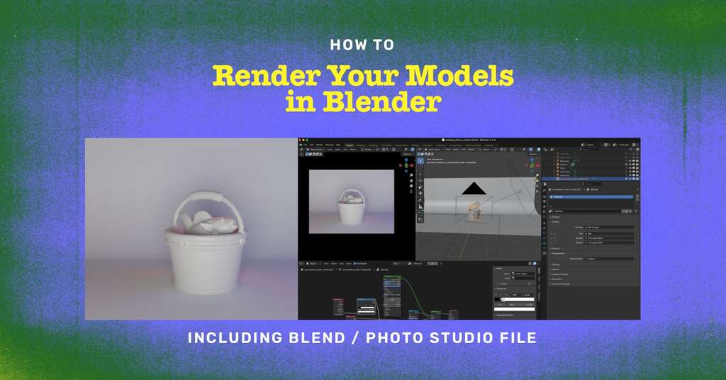 How to Render Your Models In Blender