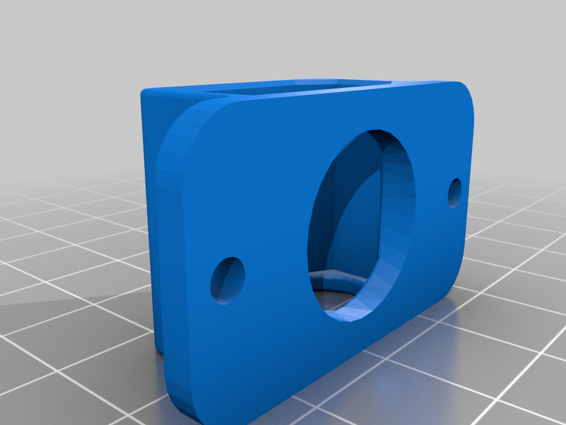 Miniatura 4 do modelo 3D XT90 plug holder mount