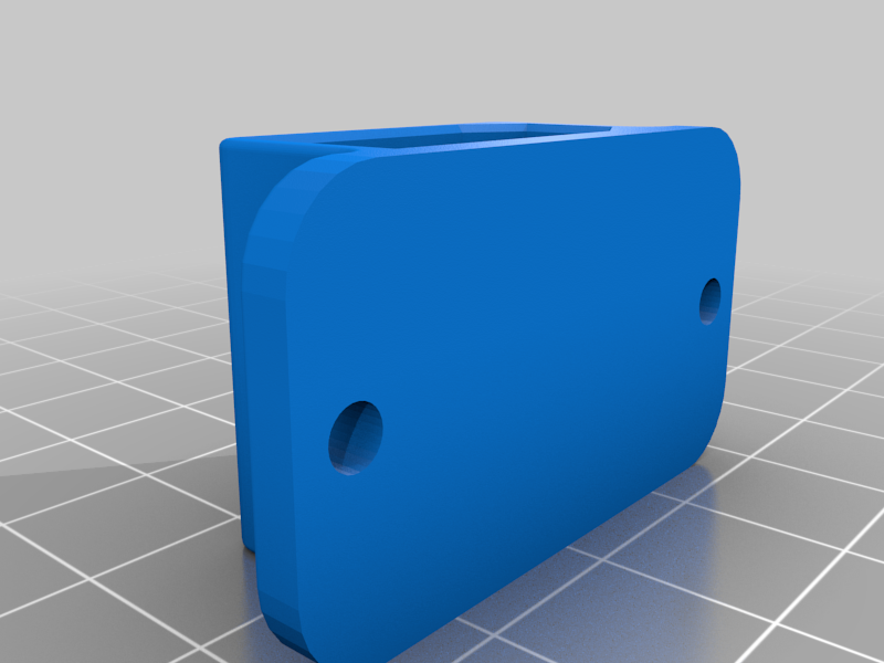 Miniatura 5 do modelo 3D XT90 plug holder mount