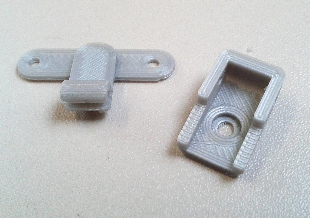 RC Mini Nimbus Graupner hood hinge replacement