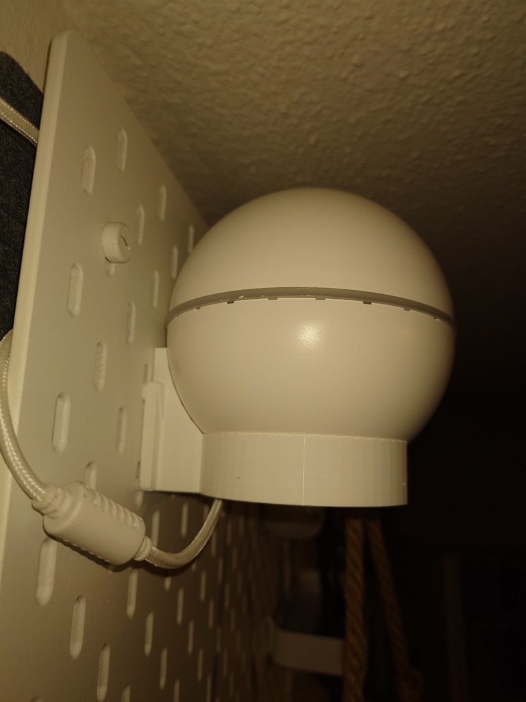 Athom Homey wallmount with Ikea Skadis compatible peggs