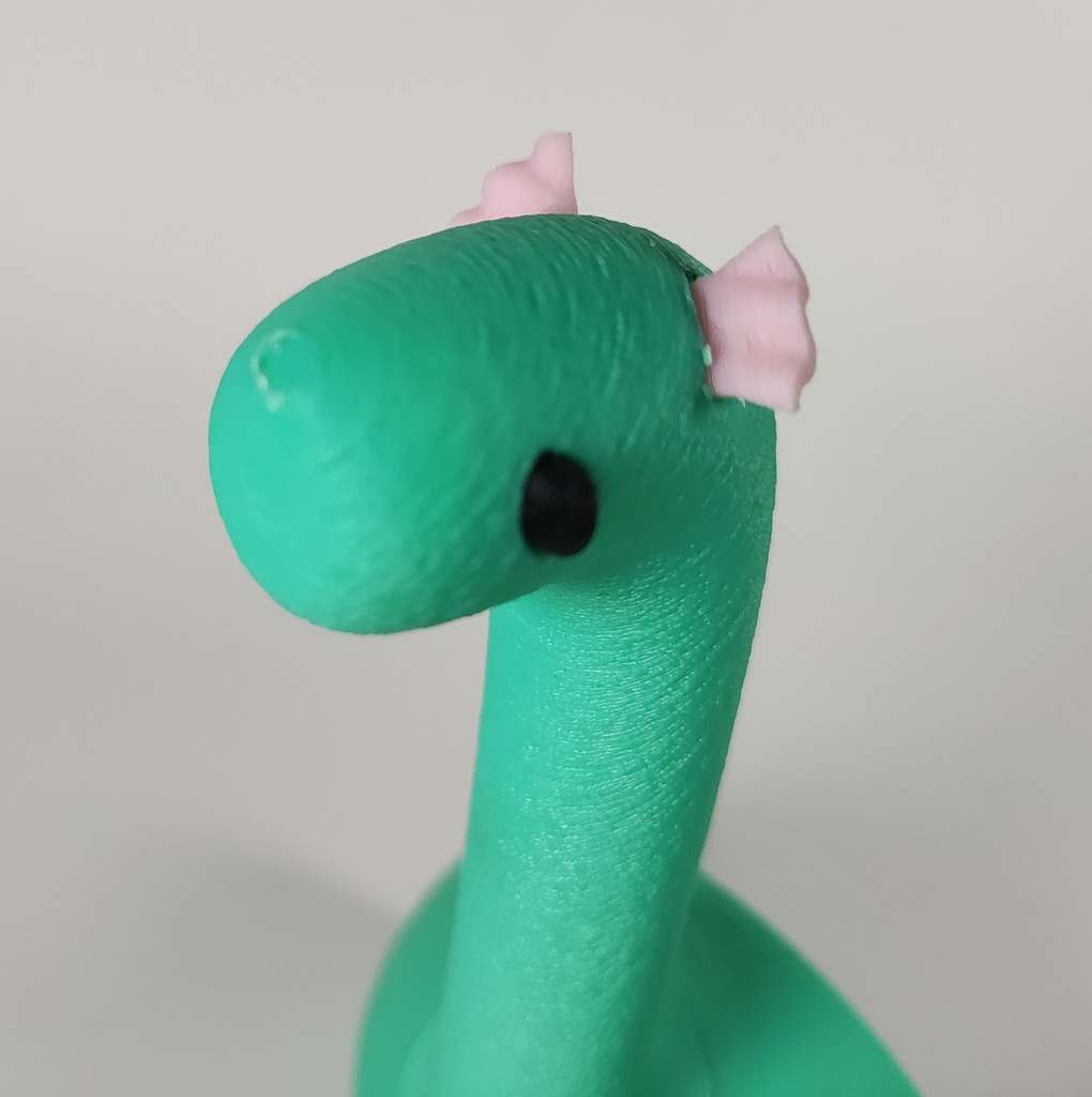 Hair-Tie-O-Saur - With Ears