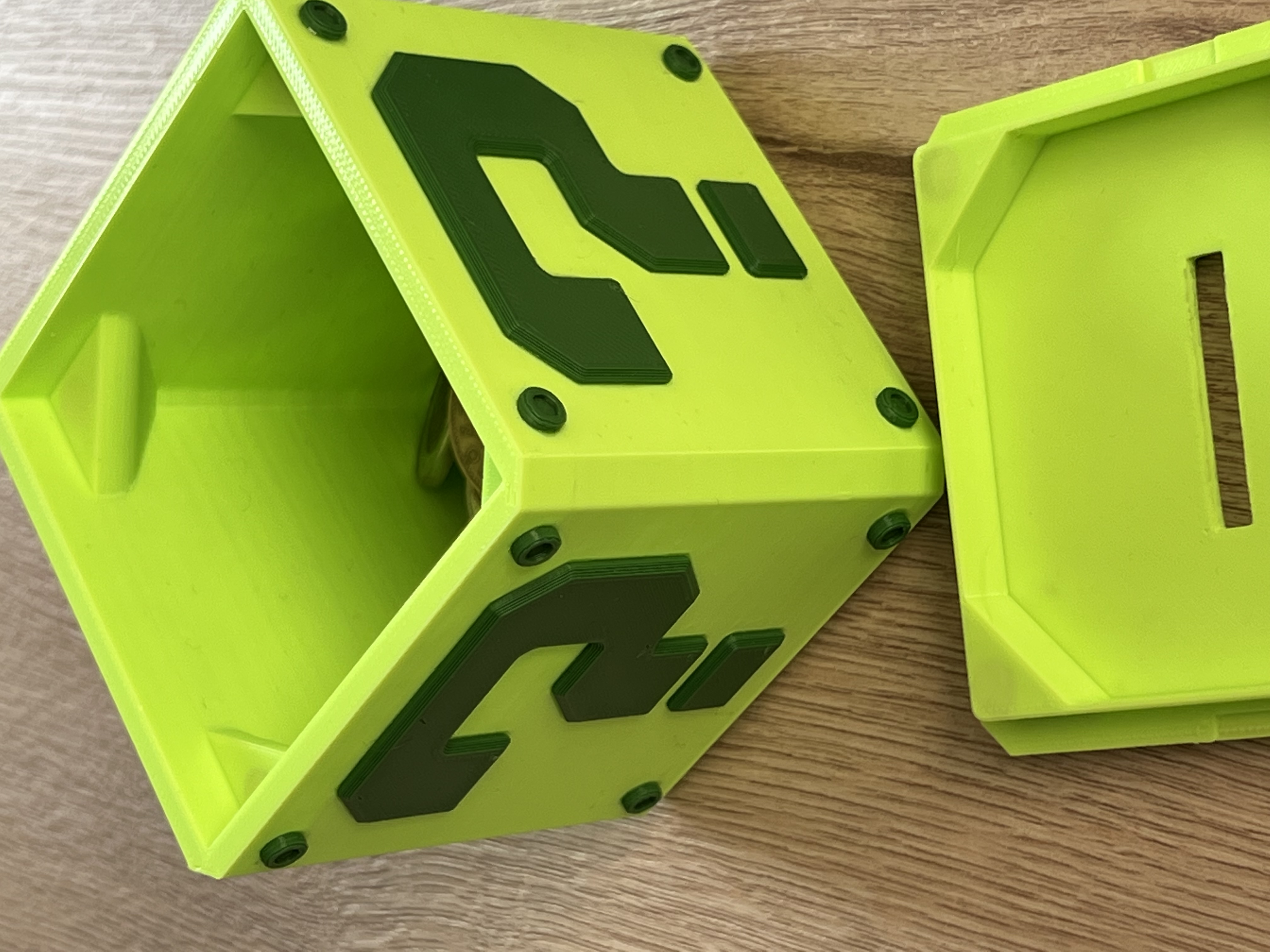 Mario Piggy Bank with embedded hidden by VargaMark