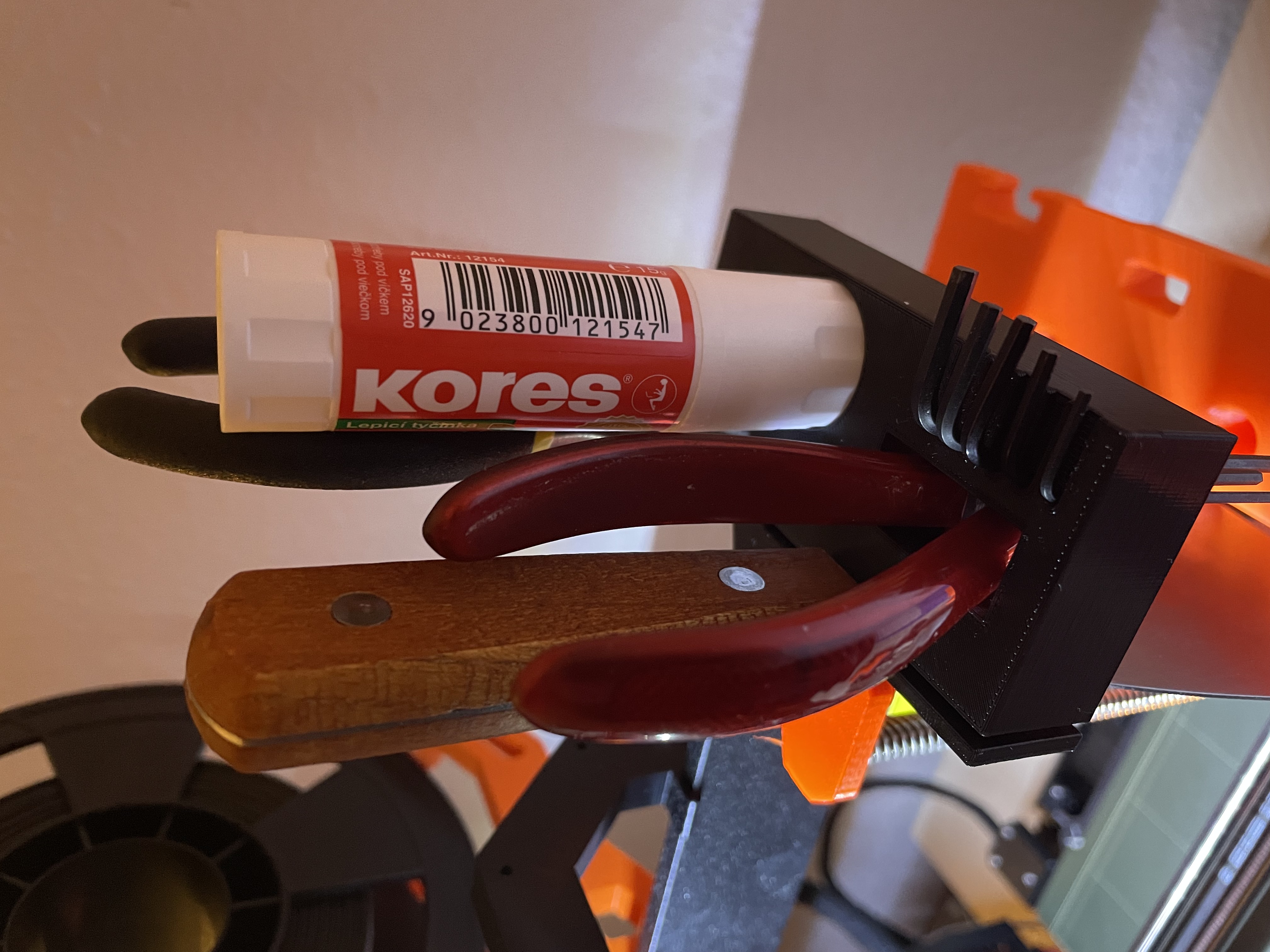 Small but mighty hexagon Z-Axis tool holder for Prusa MK3/MK3S/MK3S+