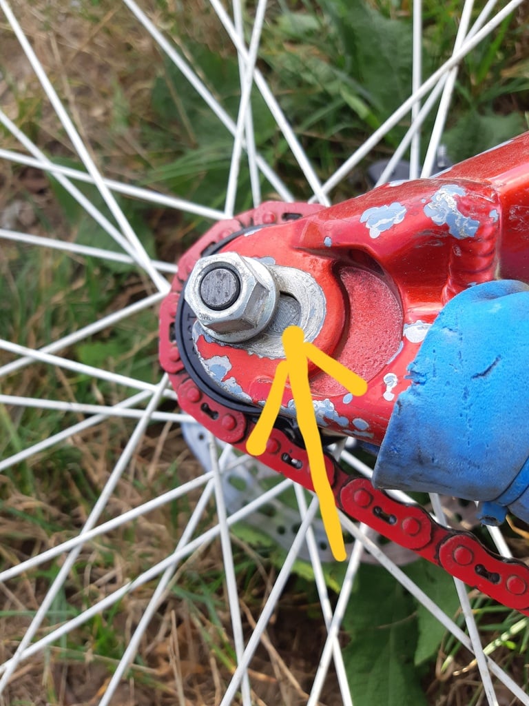 Fahrrad Achsen ausrichter