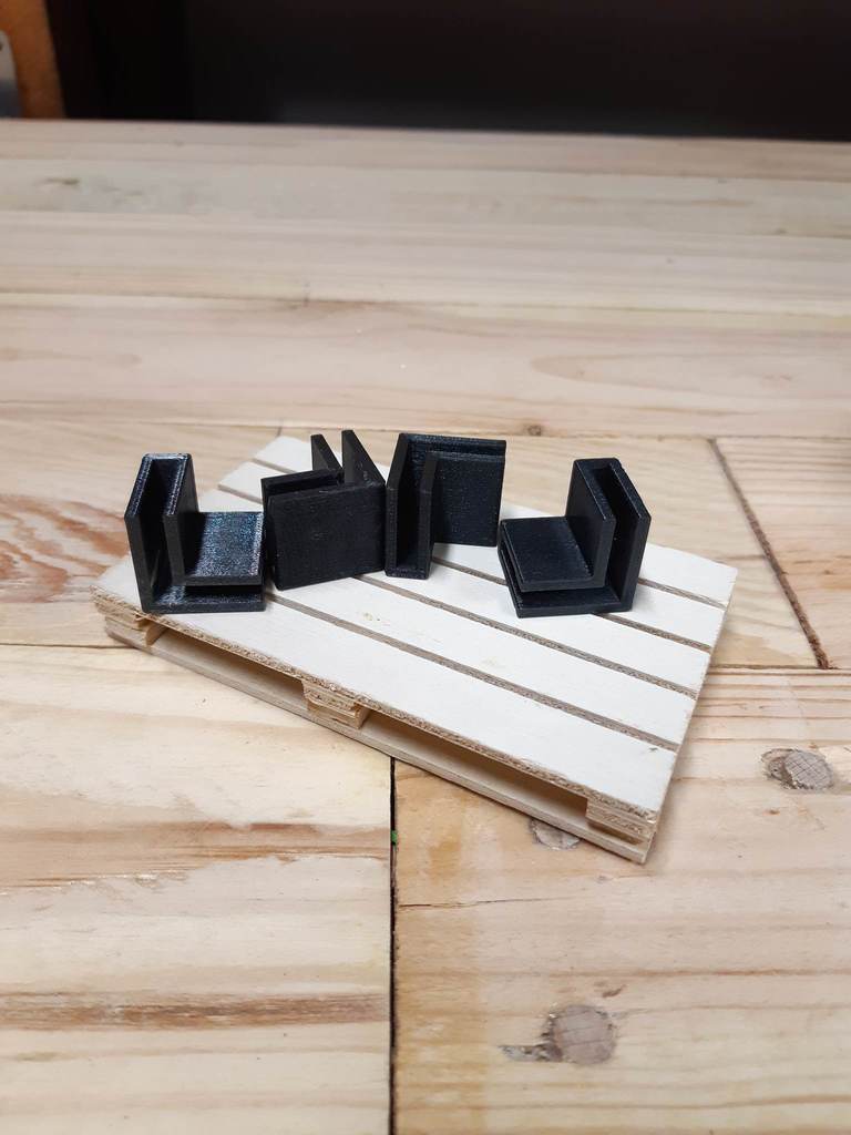 Miniatura 2 do modelo 3D Klebehilfe 4mm