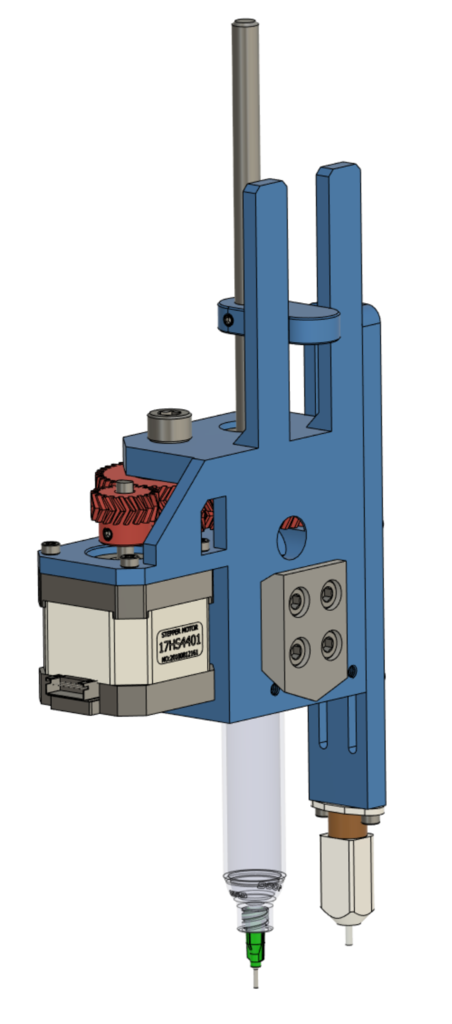 Miniatura 4 do modelo 3D Simple Syringe Paste Extruder