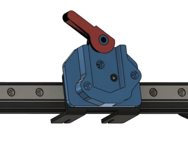 Ender 3 Linear Rail Kit Quick Tool Changer Base