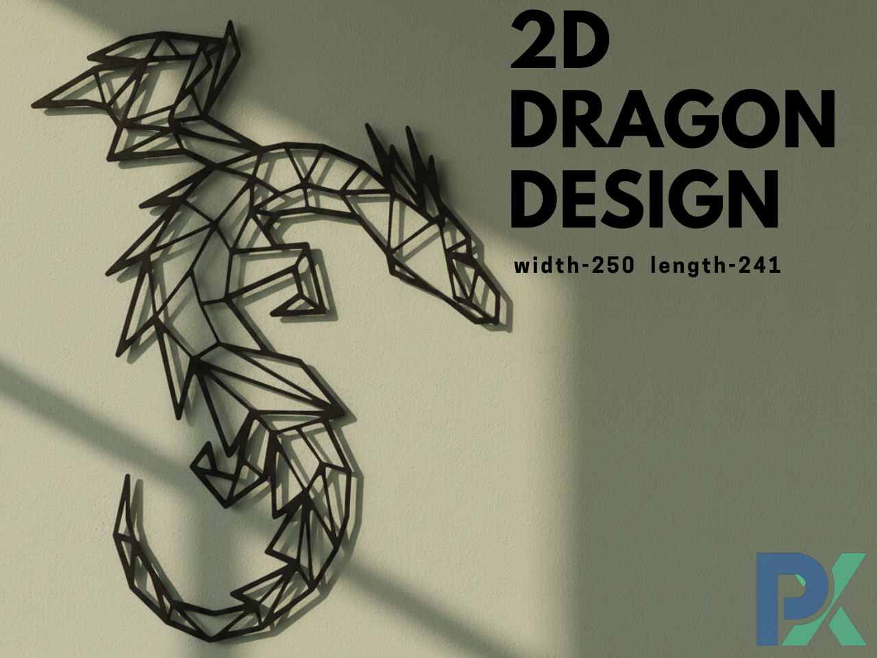 2D dragon Design