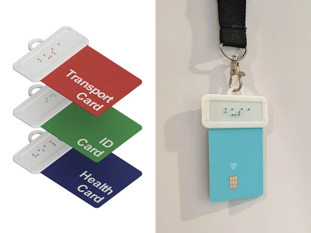 Braille Card Holder